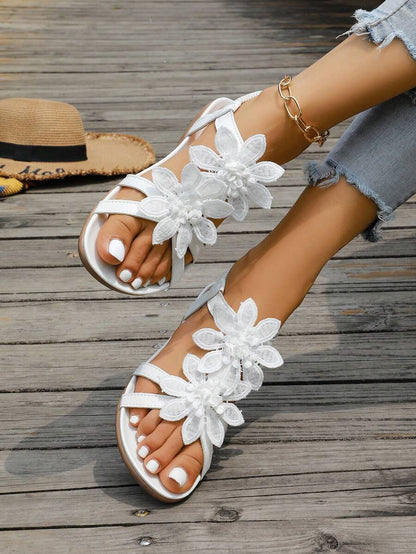 Floréa™ | Sandalias Ortopédicas con Flores