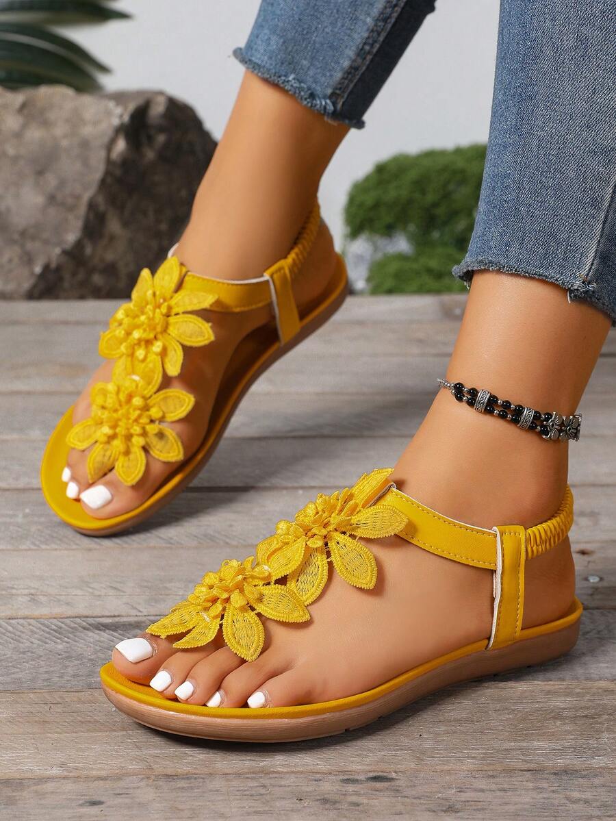 Floréa™ | Sandalias Ortopédicas con Flores