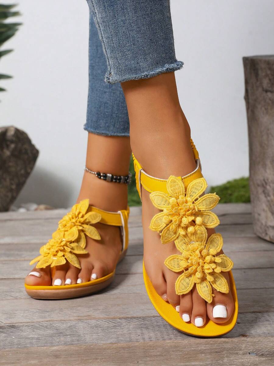 Floréa™ | Sandalias Ortopédicas con Flores