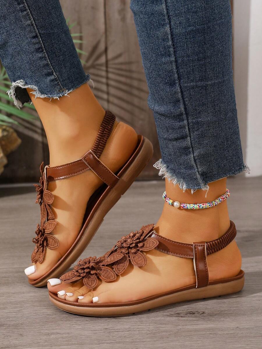 Floréa™ | Sandalias Ortopédicas con Flores