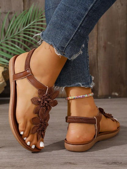 Floréa™ | Sandalias Ortopédicas con Flores