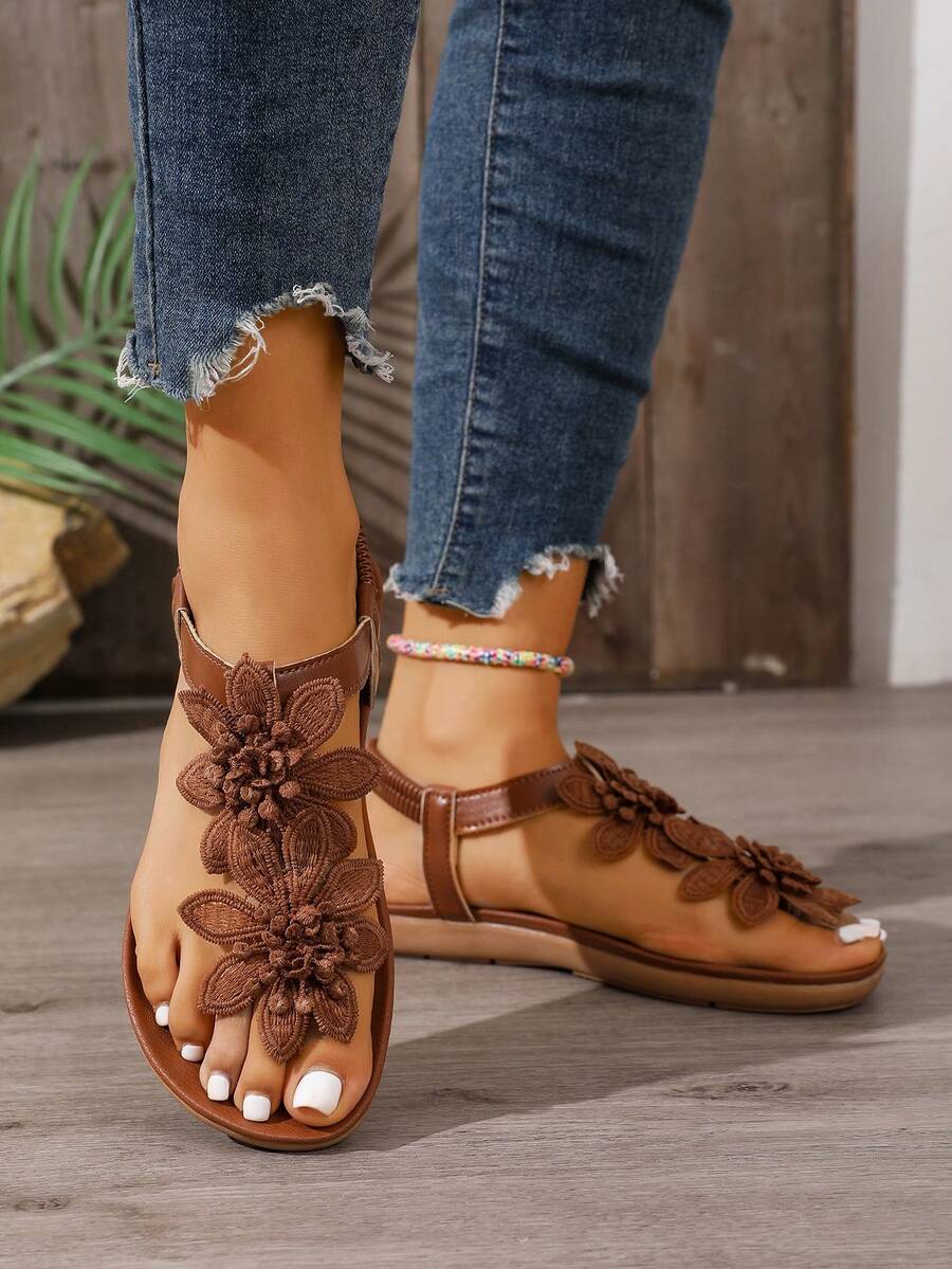 Floréa™ | Sandalias Ortopédicas con Flores