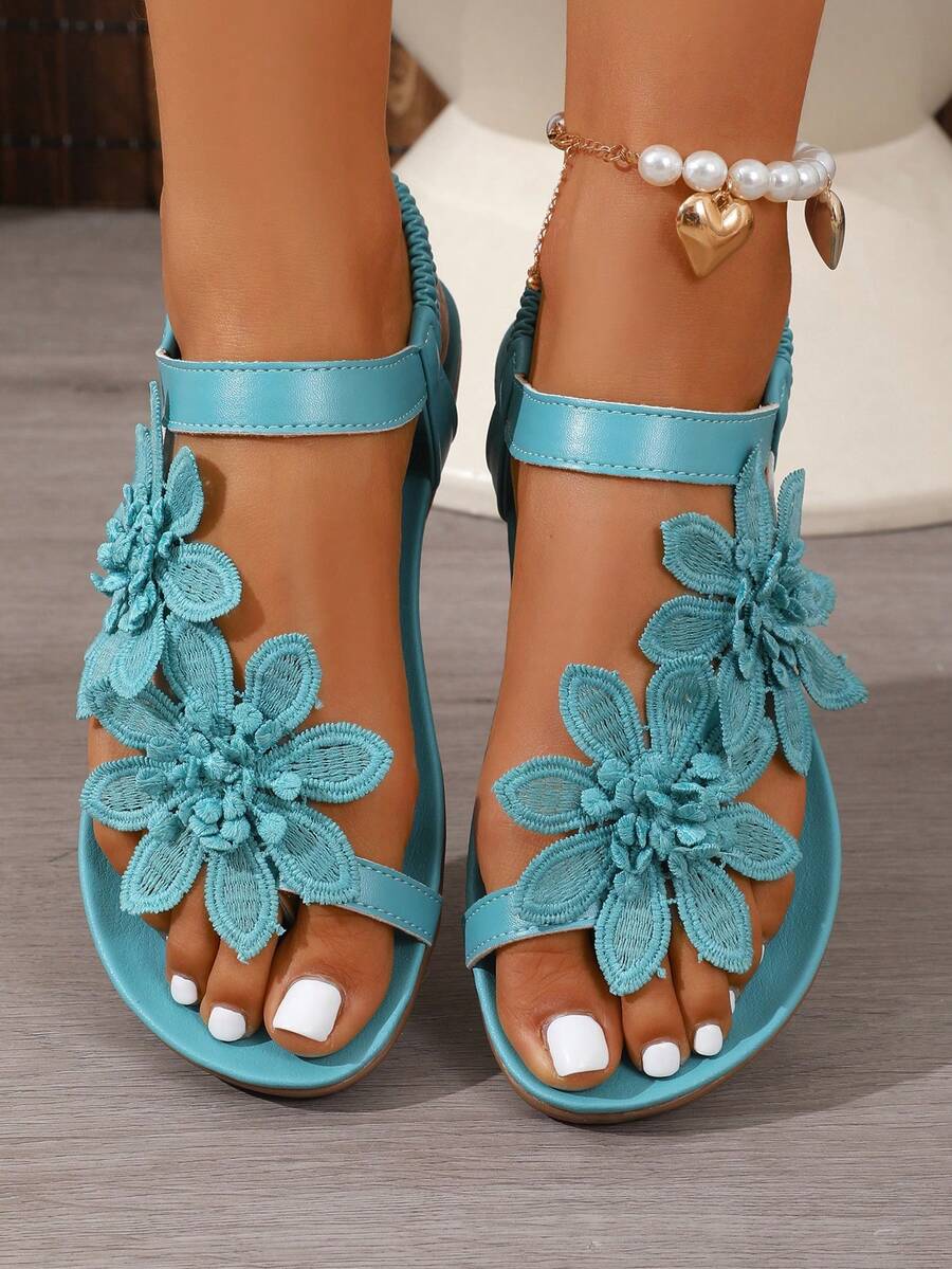 Floréa™ | Sandalias Ortopédicas con Flores
