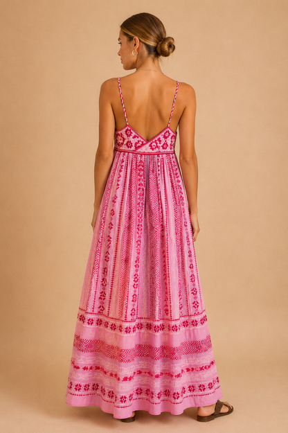 Alba | Vestido bordado de verano