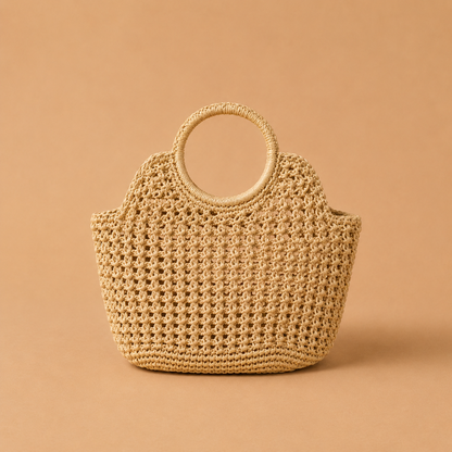 Balma | Bolso capazo cuerpo trenzado