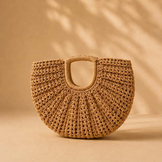 Silvia | Bolso de mano efecto trenzado
