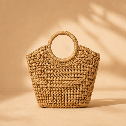 María | Bolso de mano trenzado