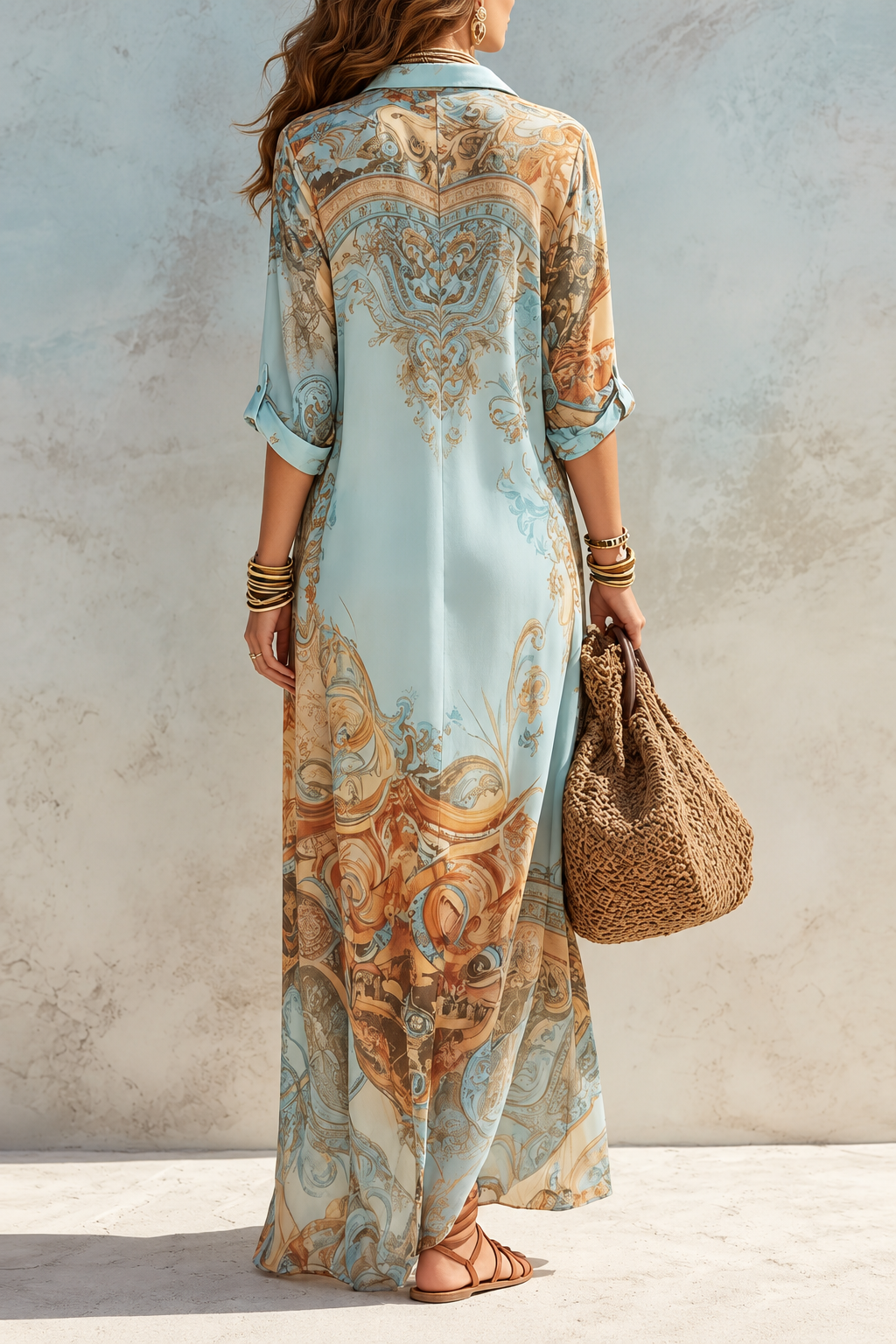 Sirena | Vestido Mediterráneo Premium