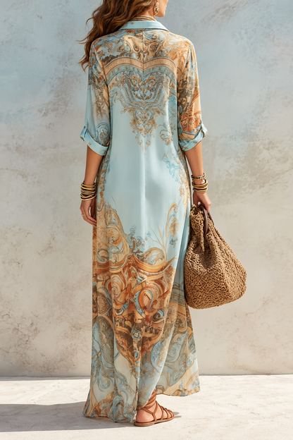 Sirena | Vestido Mediterráneo Premium