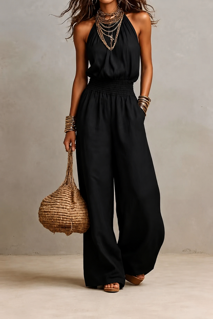 Valeria | Mono Elegante con Cuello Halter