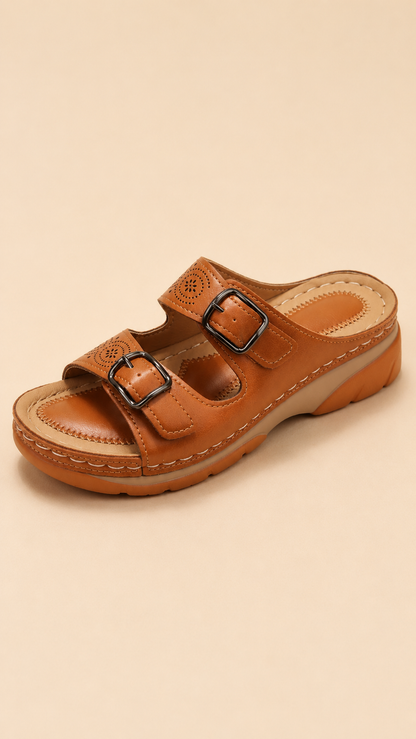 Sandalias ortopédicas Lovas para espolón calcáneo, pies anchos y artrosis