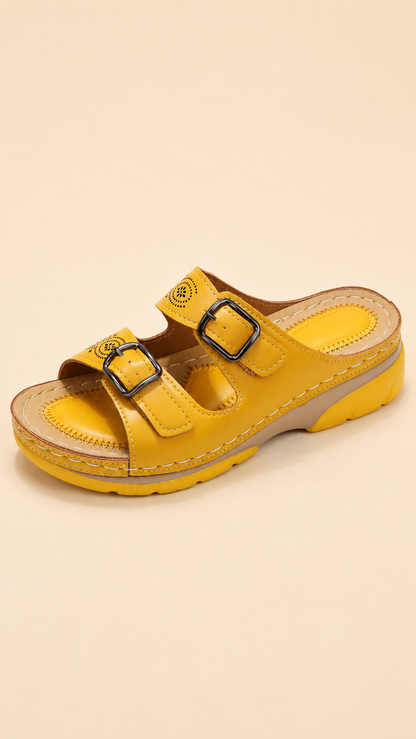 Sandalias ortopédicas Lovas para espolón calcáneo, pies anchos y artrosis