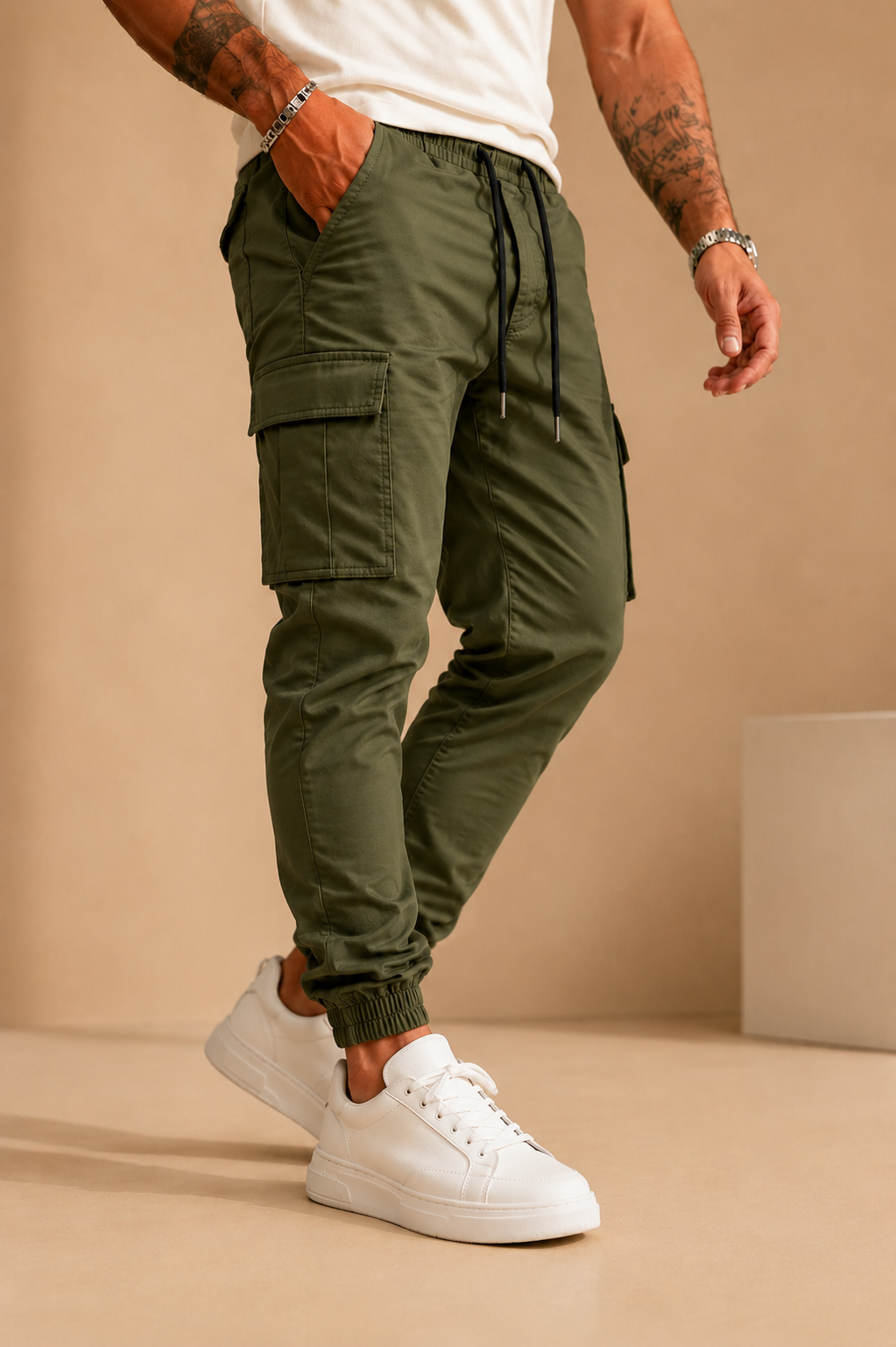 Thiago | Pantalones cargo premium