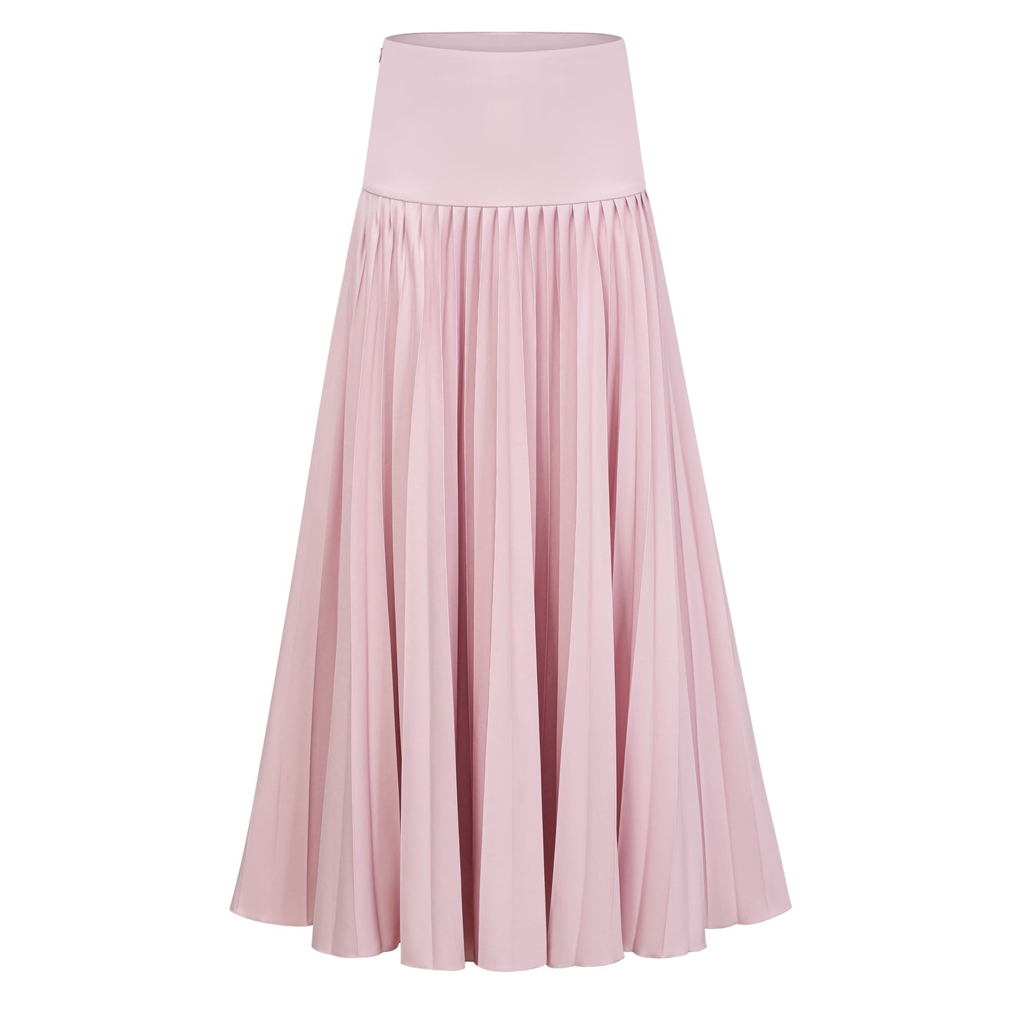 Conjunto de Chal Rosa, Corsé y Falda Plisada Priscille