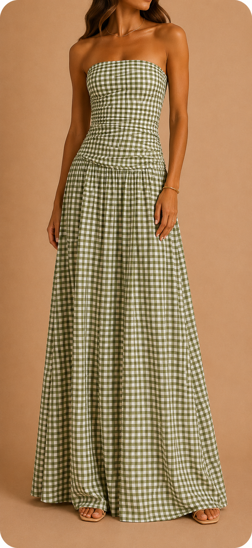 Valeria | Vestido palabra de honor premium